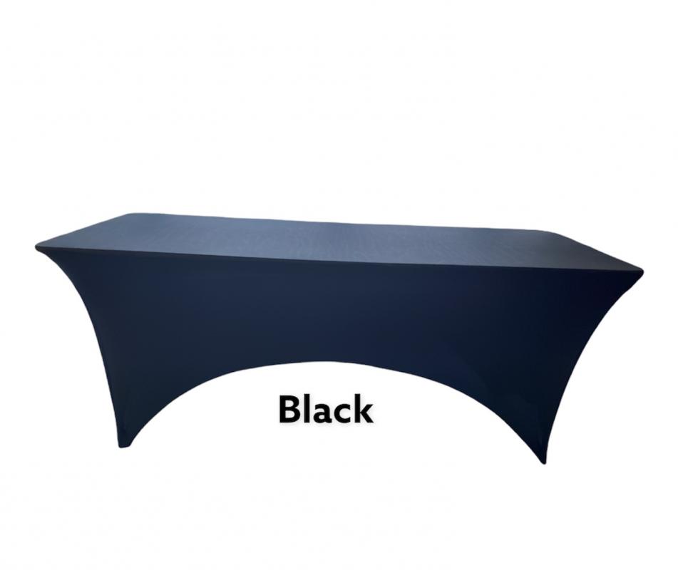 Plain Stretch Table Covers ExpoLogos